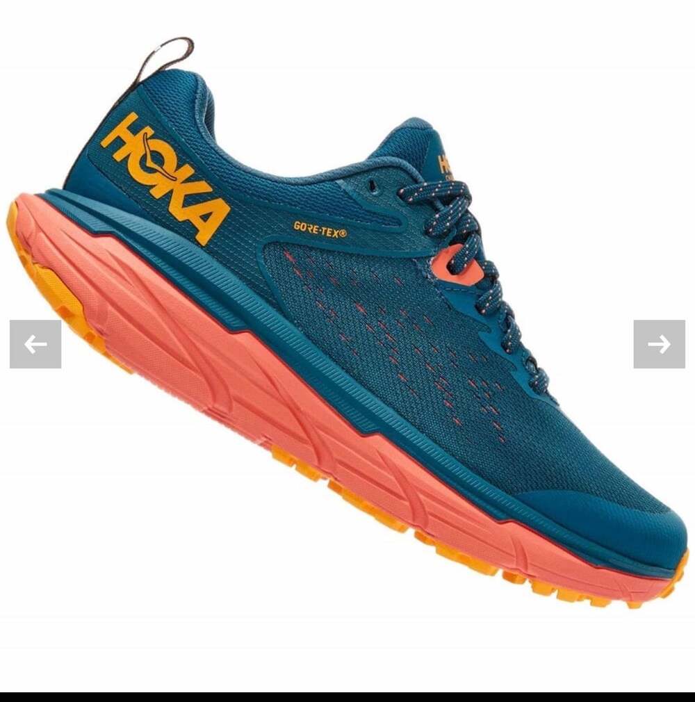 HOKA Women's Challenger ATR 6 GTX Trail Running Shoes Blue Coral Camellia 7